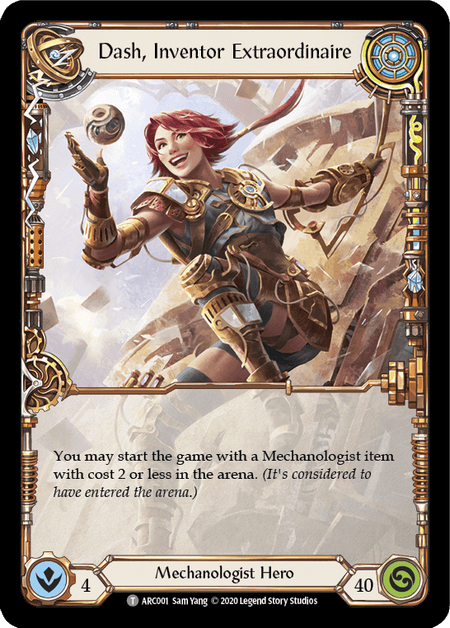 Dash, Inventor Extraordinaire // Kano, Dracai of Aether [U-ARC001 // U-ARC113] (Arcane Rising Unlimited) - POKÉ JEUX