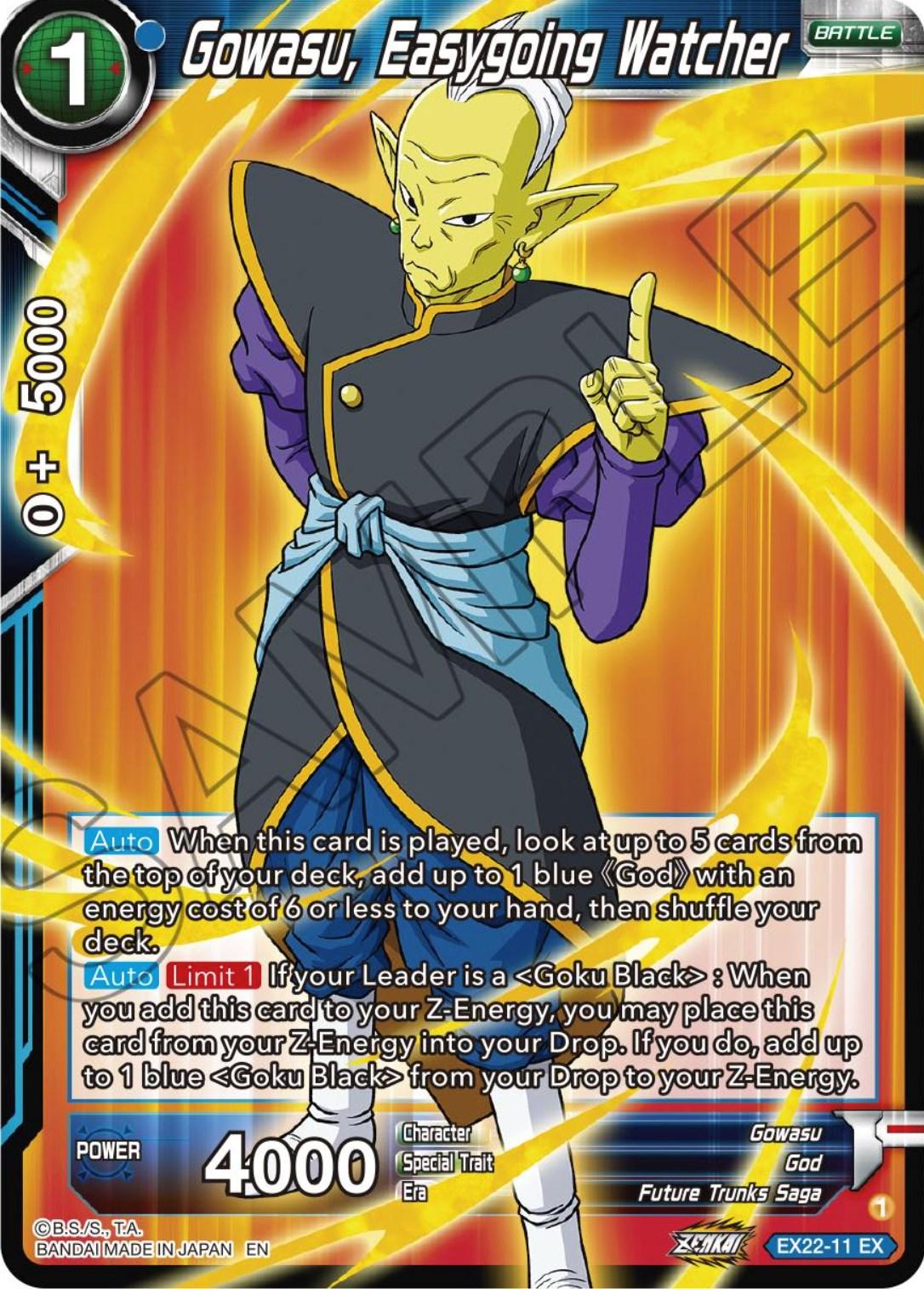 Gowasu, Easygoing Watcher (EX22-11) [Ultimate Deck 2023] - POKÉ JEUX