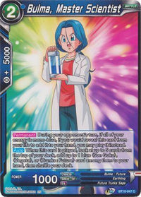 Bulma, Master Scientist (BT10-047) [Rise of the Unison Warrior] - POKÉ JEUX