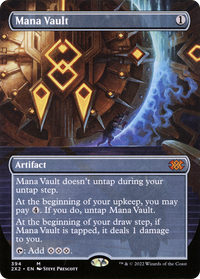 Mana Vault (Borderless Alternate Art) [Double Masters 2022]