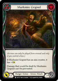 Murkmire Grapnel (Blue) [OUT123] (Outsiders)  Rainbow Foil