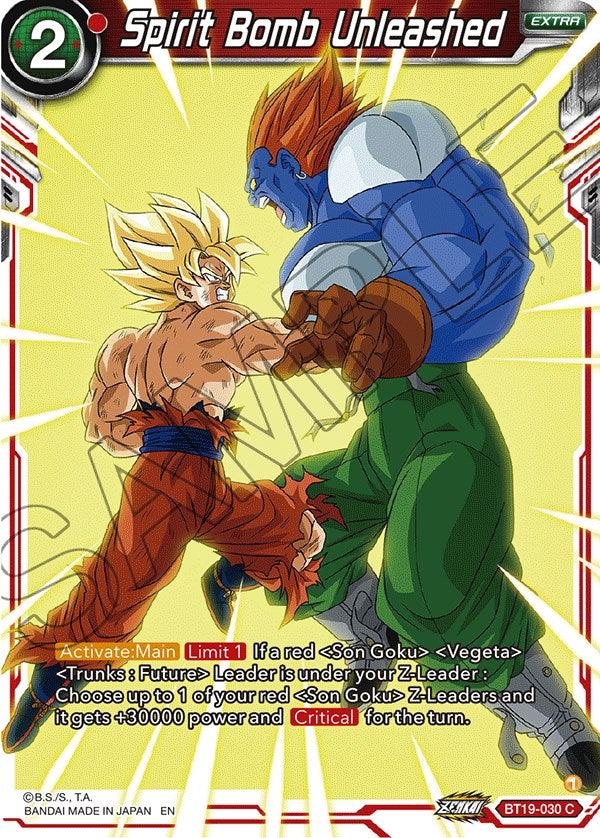 Spirit Bomb Unleashed (BT19-030) [Fighter's Ambition] - POKÉ JEUX
