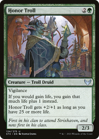Honor Troll [Strixhaven: School of Mages]