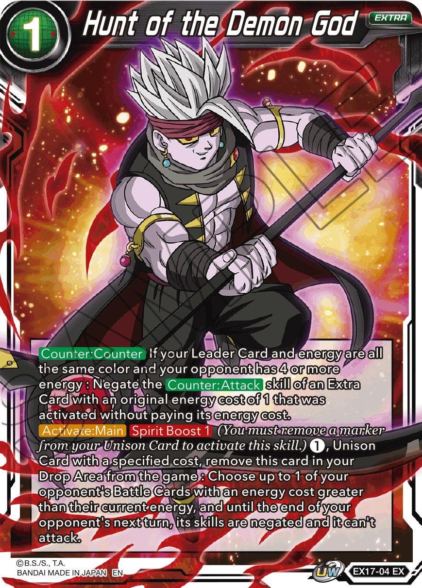 Hunt of the Demon God (EX17-04) [Saiyan Booster] - POKÉ JEUX