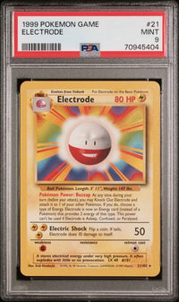 ELECTRODE #21 PSA 9 Cert #70945404
