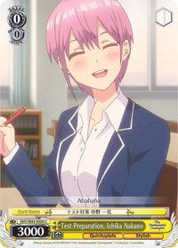 Préparation au test, Ichika Nakano (5HY/W83-E020 C) [Les quintuplés quintessentiels] 