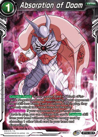 Absorption of Doom (BT15-138) [Saiyan Showdown] - POKÉ JEUX