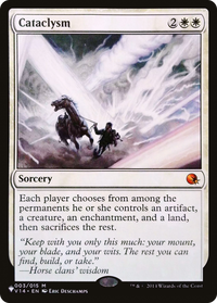 Cataclysm [The List]