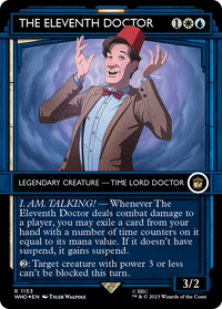The Eleventh Doctor (Showcase) (Surge Foil) [Doctor Who]