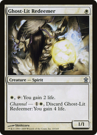 Ghost-Lit Redeemer [Saviors of Kamigawa]