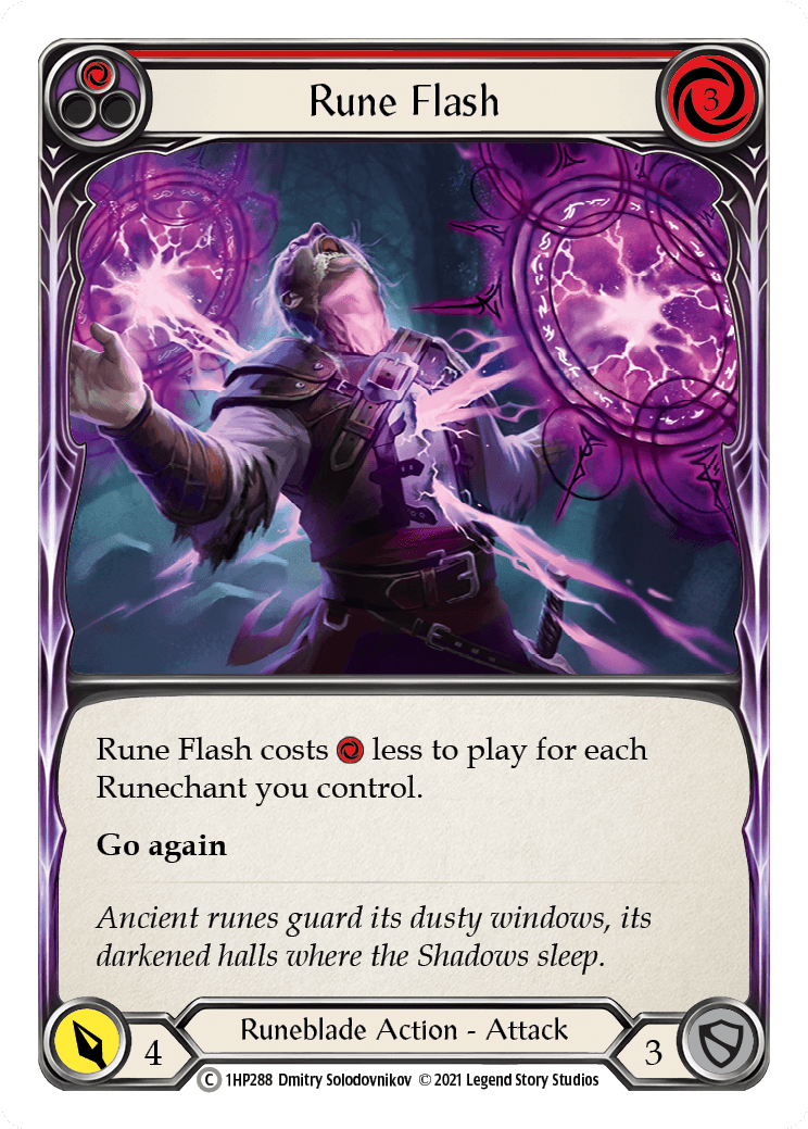 Rune Flash (Red) [1HP288] (History Pack 1) - POKÉ JEUX