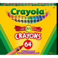 CRAYOLA - 64 CRAYONS (Special Order)