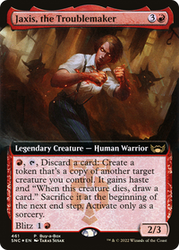 Jaxis, the Troublemaker (Buy-A-Box) [Streets of New Capenna]