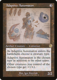 Automate adaptatif (schéma rétro) [Artefacts rétro de la guerre des frères] 