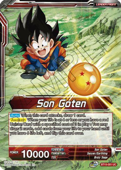 Son Goten // SS Son Goten, Kamehameha Miracle (BT15-001) [Saiyan Showdown Prerelease Promos] - POKÉ JEUX