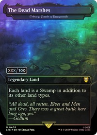 The Dead Marshes - Urborg, Tomb of Yawgmoth (Serialized) [The Lord of the Rings: Tales of Middle-Earth Commander]