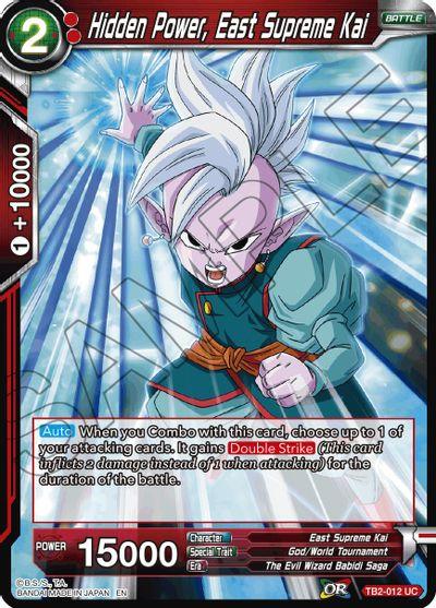 Hidden Power, East Supreme Kai (Reprint) (TB2-012) [Battle Evolution Booster] - POKÉ JEUX