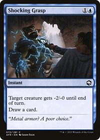 Shocking Grasp [Dungeons & Dragons: Adventures in the Forgotten Realms]