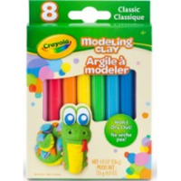 CRAYOLA - MODELING CLAY - 8 CLASSIC COLOURS (Special Order)