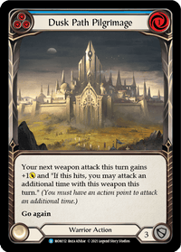 Dusk Path Pilgrimage (Blue) [MON112] (Monarch) 1st Edition Normal - POKÉ JEUX