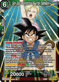 Son Goku & Android 18, Vital Teamwork (BT20-064) [Power Absorbed] - POKÉ JEUX