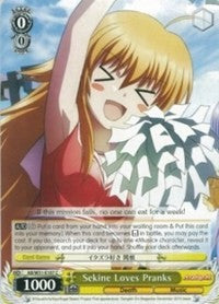 Sekine aime les farces (AB/W31-E107 C) [Angel Beats ! Re:Modifier] 