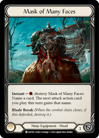 Mask of Many Faces [KAT003] (Outsiders Katsu Blitz Deck) - POKÉ JEUX