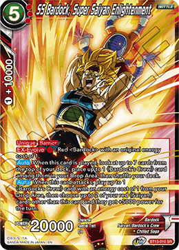 SS Bardock, Super Saiyan Enlightenment (BT13-010) [Supreme Rivalry] - POKÉ JEUX