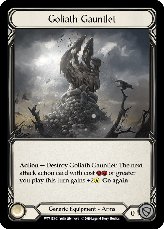 Goliath Gauntlet [WTR153-C] (Welcome to Rathe) Alpha Print Normal - POKÉ JEUX