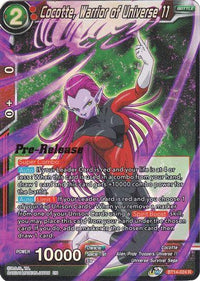Cocotte, Warrior of Universe 11 (BT14-024) [Cross Spirits Prerelease Promos] - POKÉ JEUX