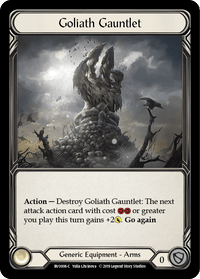 Goliath Gauntlet [BVO006-C] (Bravo Hero Deck) 1st Edition Normal - POKÉ JEUX