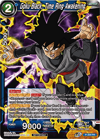 Goku Black, Time Ring Awakening (Unison Warrior Series Boost Tournament Pack Vol. 7) (P-369) [Tournament Promotion Cards]