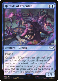 Heralds of Tzeentch (Surge Foil) [Warhammer 40,000]