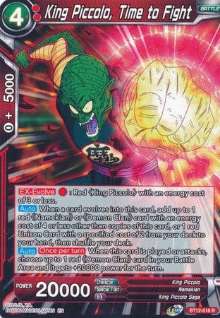 King Piccolo, Time to Fight (BT12-018) [Vicious Rejuvenation] - POKÉ JEUX
