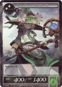 Magicienne vert profond, Liz (PR032) [Cartes promotionnelles] 