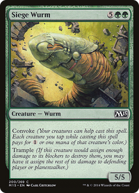 Siege Wurm [Magic 2015]
