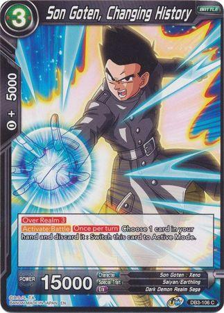 Son Goten, Changing History (DB3-106) [Giant Force] - POKÉ JEUX