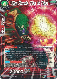 King Piccolo, Time to Fight (BT12-018) [Vicious Rejuvenation Prerelease Promos] - POKÉ JEUX