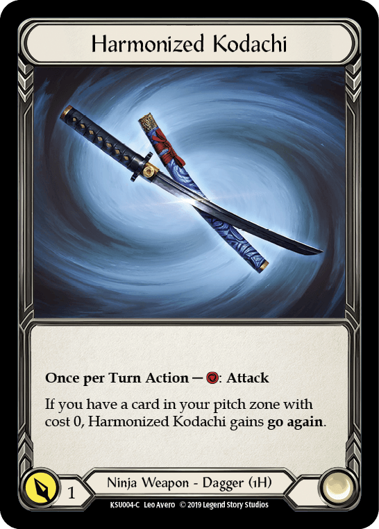 Harmonized Kodachi (Reverse) [KSU004-C] (Katsu Hero Deck) 1st Edition Normal - POKÉ JEUX
