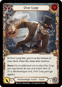 Over Loop (Blue) [U-ARC022] (Arcane Rising Unlimited) Unlimited Rainbow Foil - POKÉ JEUX
