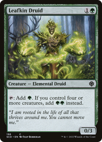 Druide Leafkin [Decks de commande de démarrage] 