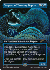 Serpent des profondeurs béantes [Série Secret Lair Drop] 