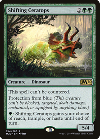 Shifting Ceratops (Promo Pack) [Core Set 2020 Promos]
