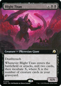 Blight Titan (Extended Art) [Marche du commandant de la machine] 