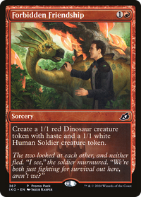 Forbidden Friendship (Promo Pack) [Ikoria: Lair of Behemoths Promos]