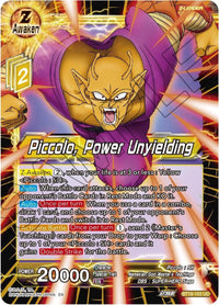 Piccolo, Power Unyielding (BT19-103) [Fighter's Ambition] - POKÉ JEUX