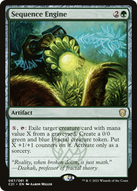 Sequence Engine [Commander 2021]