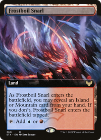 Frostboil Snarl (Extended Art) [Strixhaven: School of Mages]