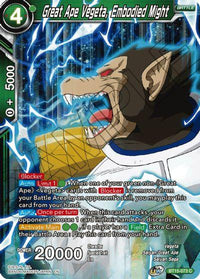 Great Ape Vegeta, Embodied Might (BT15-073) [Saiyan Showdown] - POKÉ JEUX