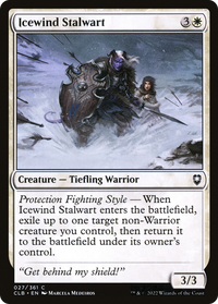 Icewind Stalwart [Commander Legends: Battle for Baldur's Gate]